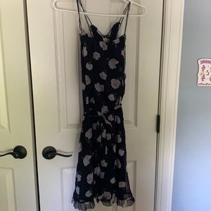 Abercrombie navy blue summer dress.